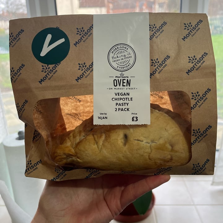 Morrisons Vegan Chipotle Pasty 2 Pack Reviews abillion