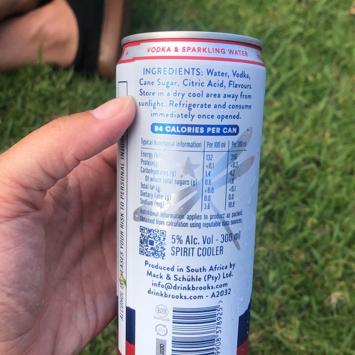 Brookes Hard seltzer strawberry and kiwi Reviews abillion