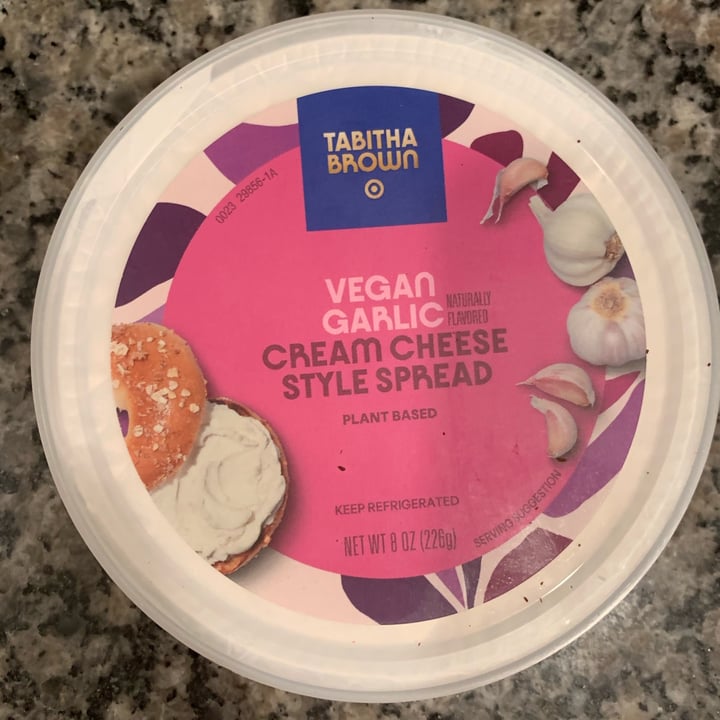 Tabitha Brown Vegan Garlic Cream Cheese Style Spread Reviews abillion