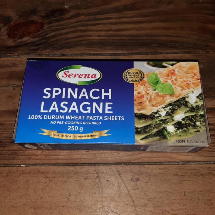 Serena Spinach lasagna sheets Review abillion