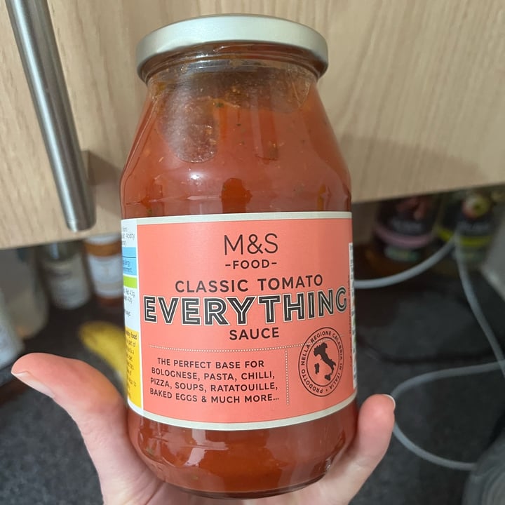Marks & Spencer Food (M&S) Classic Tomato Everything Sauce Review abillion