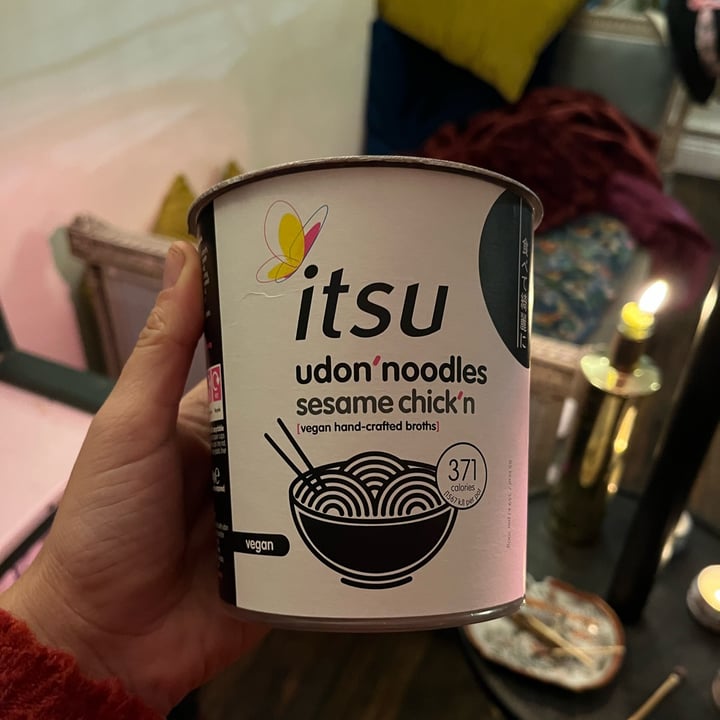 itsu udon’noodles sesame chick’n Review abillion
