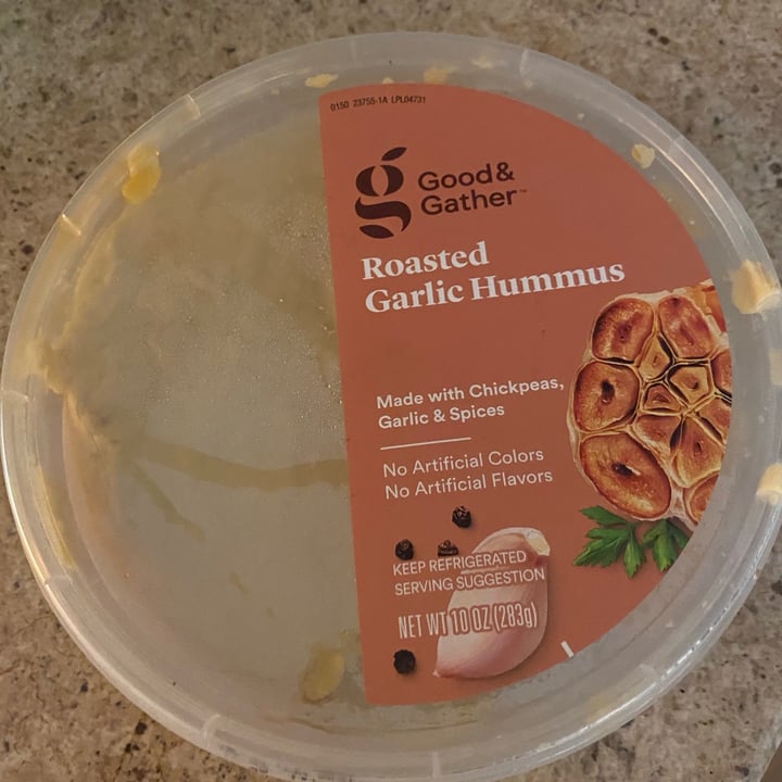 Good & Gather Roasted Garlic Hummus Review abillion