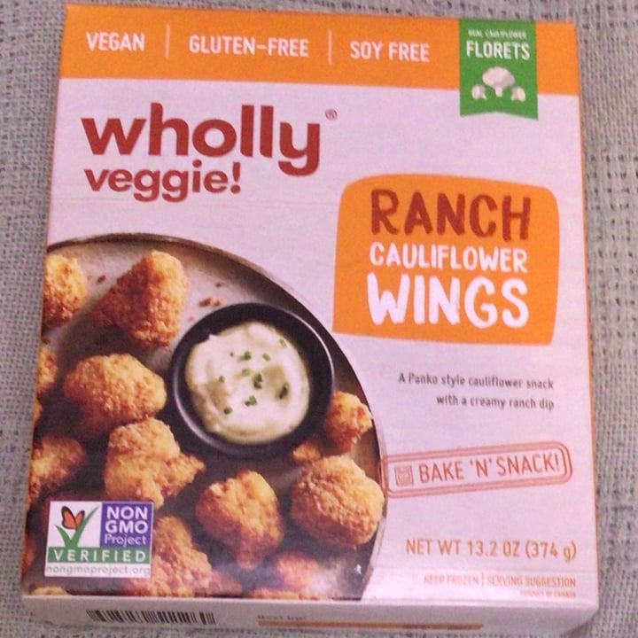 Wholly veggie Ranch Cauliflower Wings Review abillion
