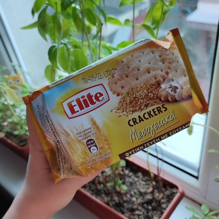 Elite Crackers with sesame seeds Review abillion