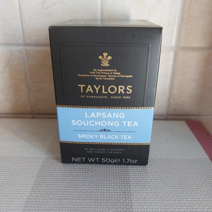 Taylor's Smoky black tea Review | abillion