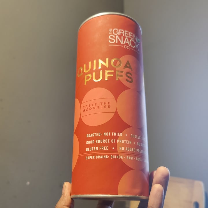The green snack co Quinoa Puffs Review abillion