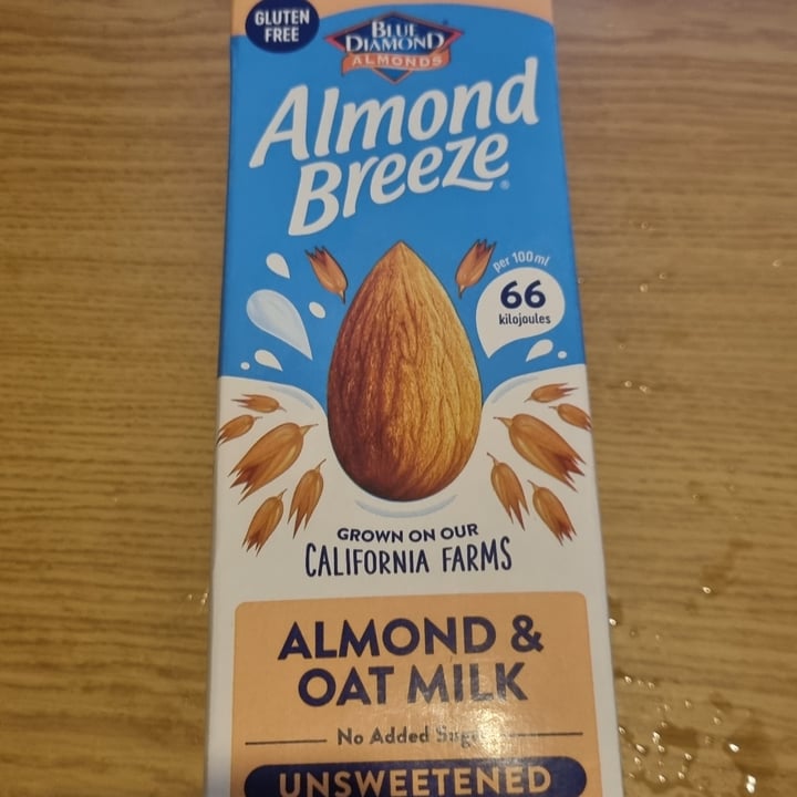 Blue Diamond Almond breeze almond and oat milk Review abillion