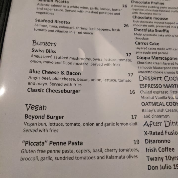 Portobello Grill Centennial, Redwood City, United States "piccata" penne pasta Review abillion