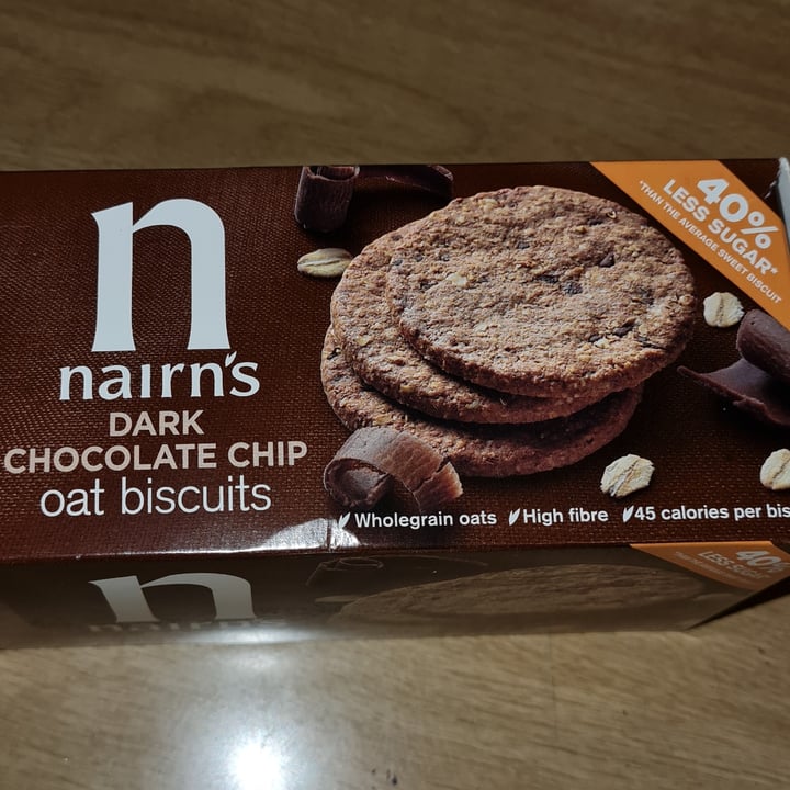 Nairn's Dark chocolate chip oat biscuits Review abillion