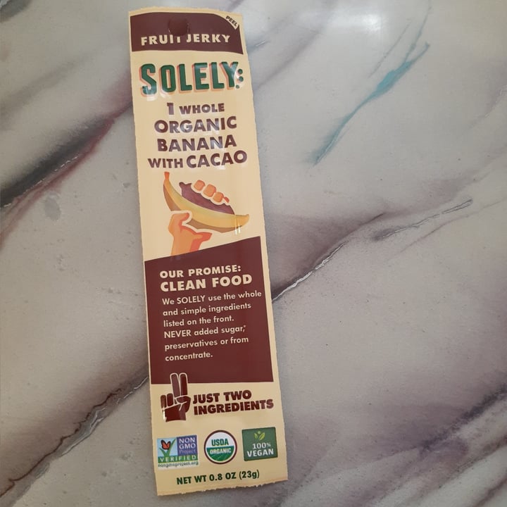 Solely 1 Organic Banana with Cacao Review abillion
