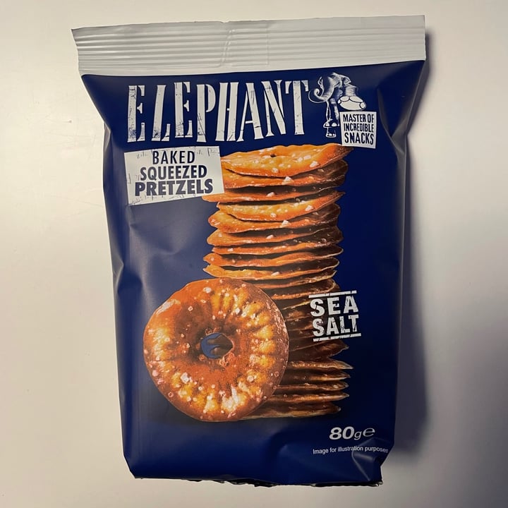 Elephant Pretzels sea salt Review abillion
