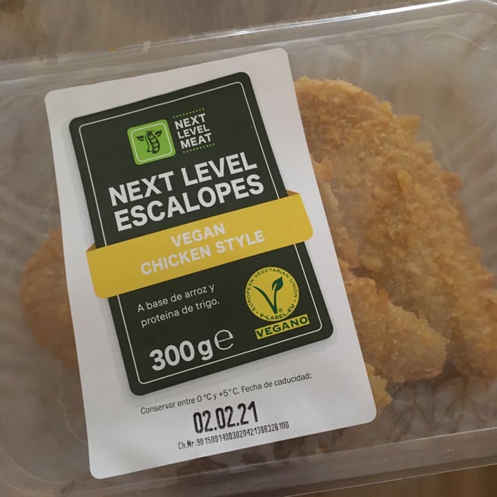 Next Level Meat Next Level Escalopes Vegan Chicken Style Review abillion