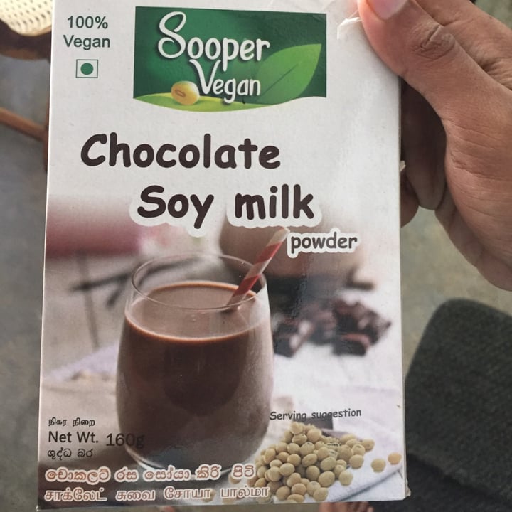 Super sun Chocolate Soy Milk Powder Review abillion