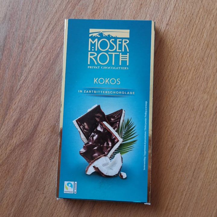 Moser Roth Kokos mit Zartbitterschokolade Review | abillion