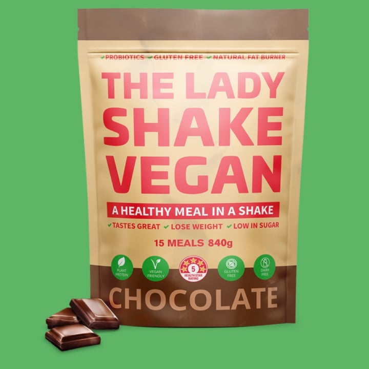 THE LADY SHAKE Vegan Chocolate Lady Shake Meal In A Shake Review