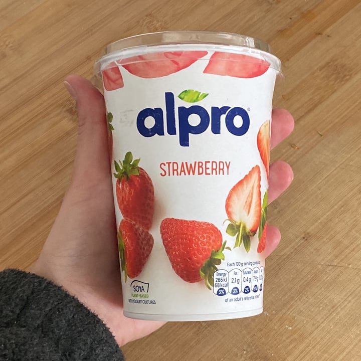Alpro Strawberry Yogurt Review abillion