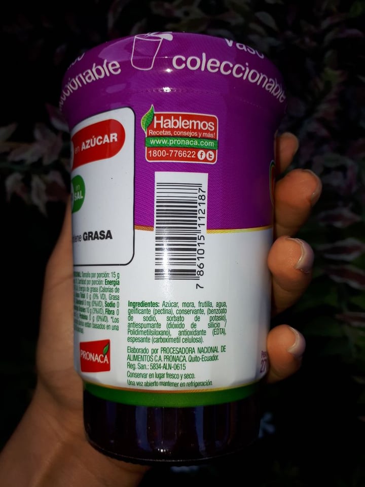 review photo of Gustadina GUSTADINA Mermelada de frutimora shared by @violeta on 16 Sep 2019 - review