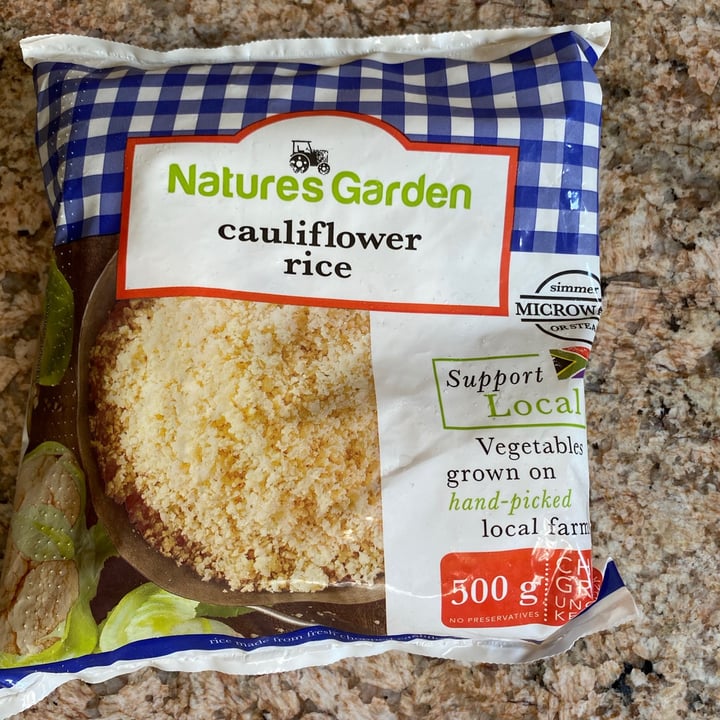 Natures Garden Cauliflower Rice Review abillion