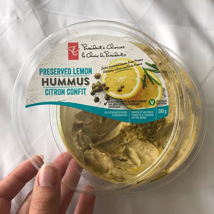 President's Choice Preserved Lemon Hummus Review abillion
