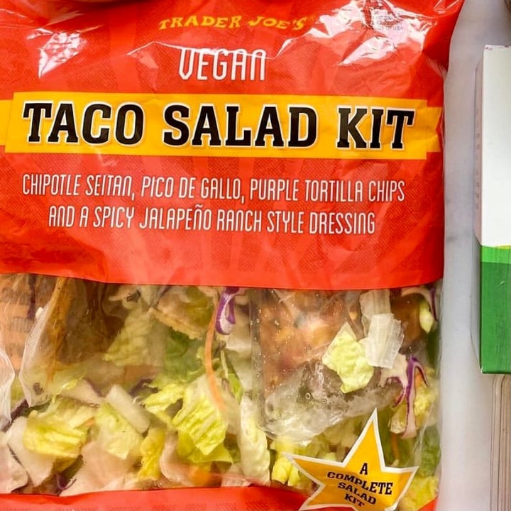 Trader Joe's Vegan taco salad kit Review abillion
