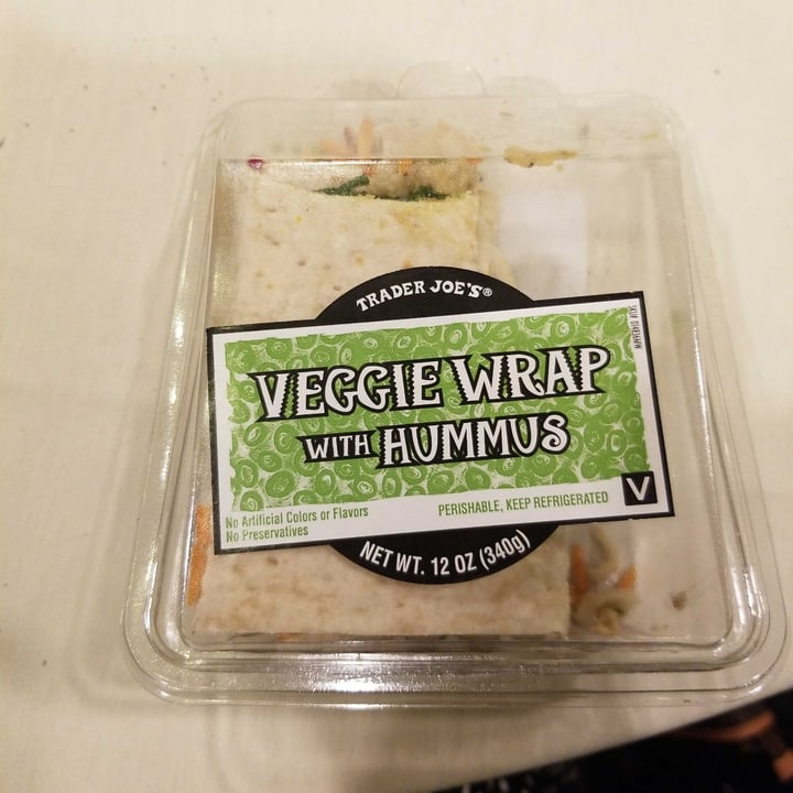 Trader Joe's Veggie Wrap with Hummus Review abillion