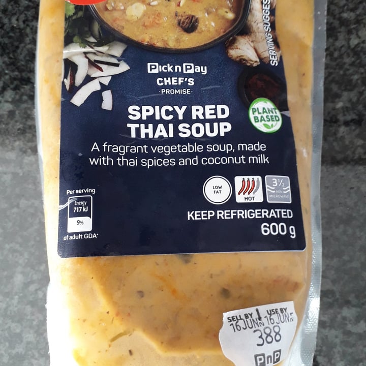 Pick n Pay Spicy Red Thai Soup Review abillion