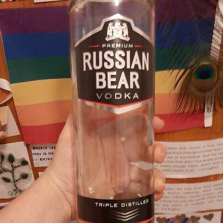 Russian Bear Vodka Review abillion