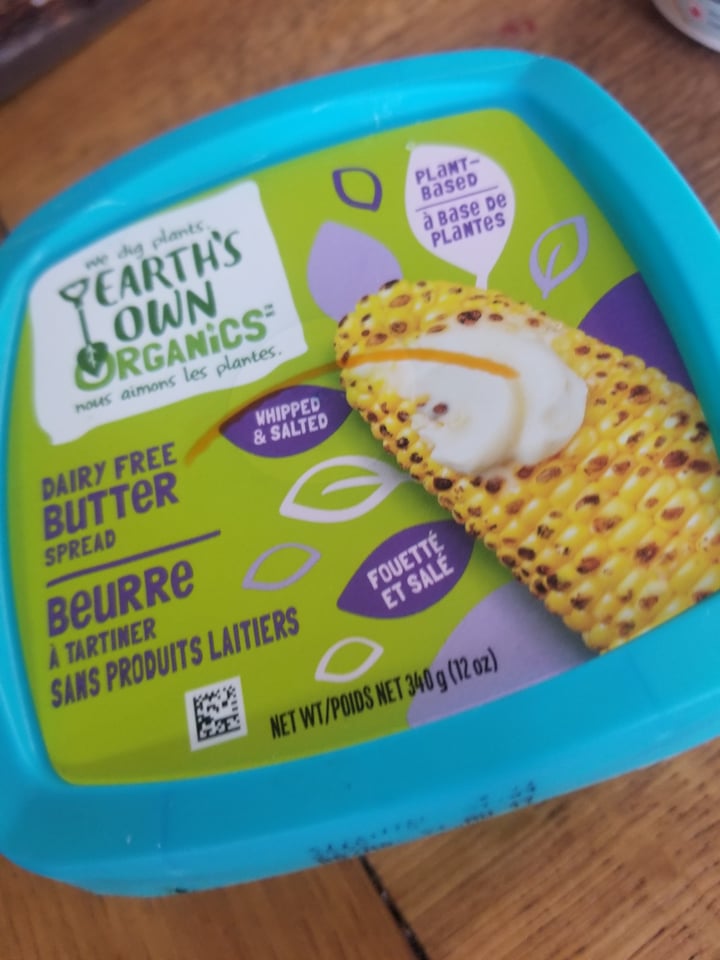 Earth's Own Dairy Free Butter Spread Review abillion