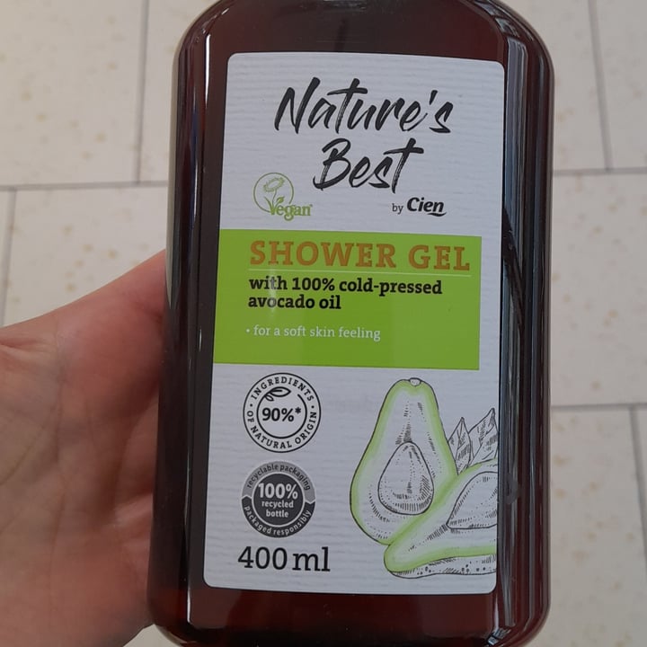 Nature’s best by cien Shower Gel 100 Cold pressed avocado oil Review