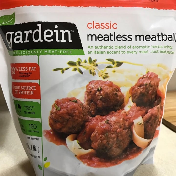 Gardein Classic Meatless Meatballs Review abillion