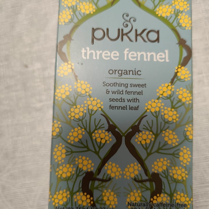 Pukka Three fennel Review abillion