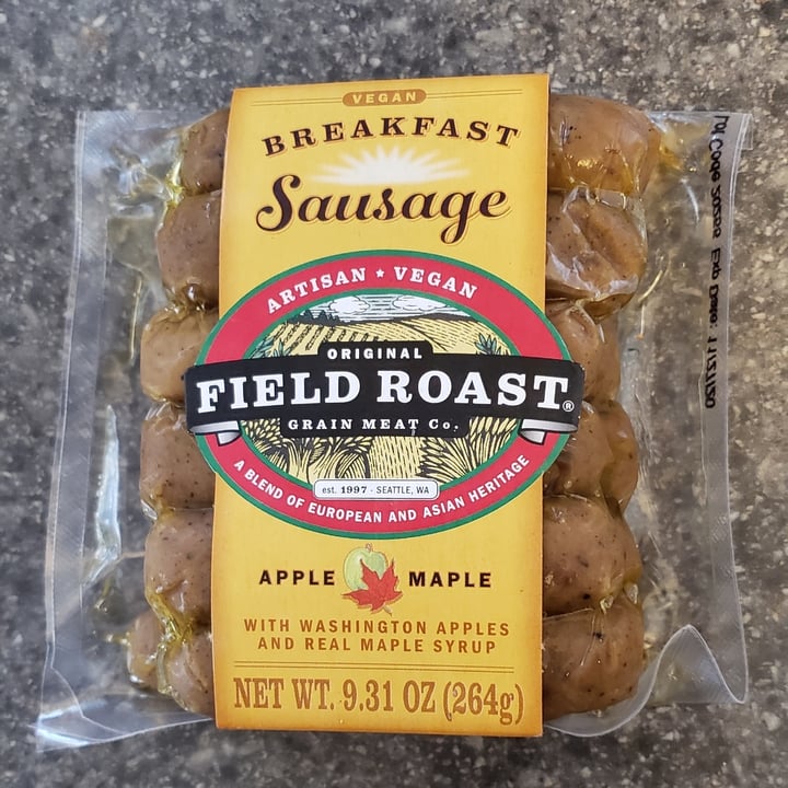Field Roast Apple & Maple Breakfast Sausages Review abillion