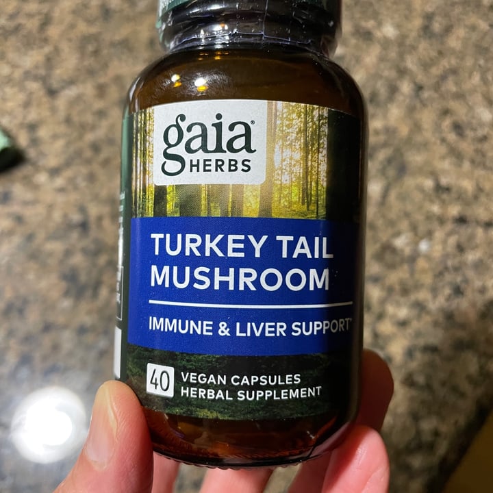 Gaia herbs Turkey tail mushroom capsules organic Review abillion