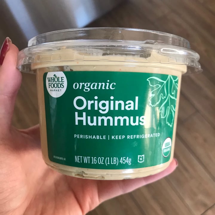 Whole Foods Market Organic original hummus Review abillion