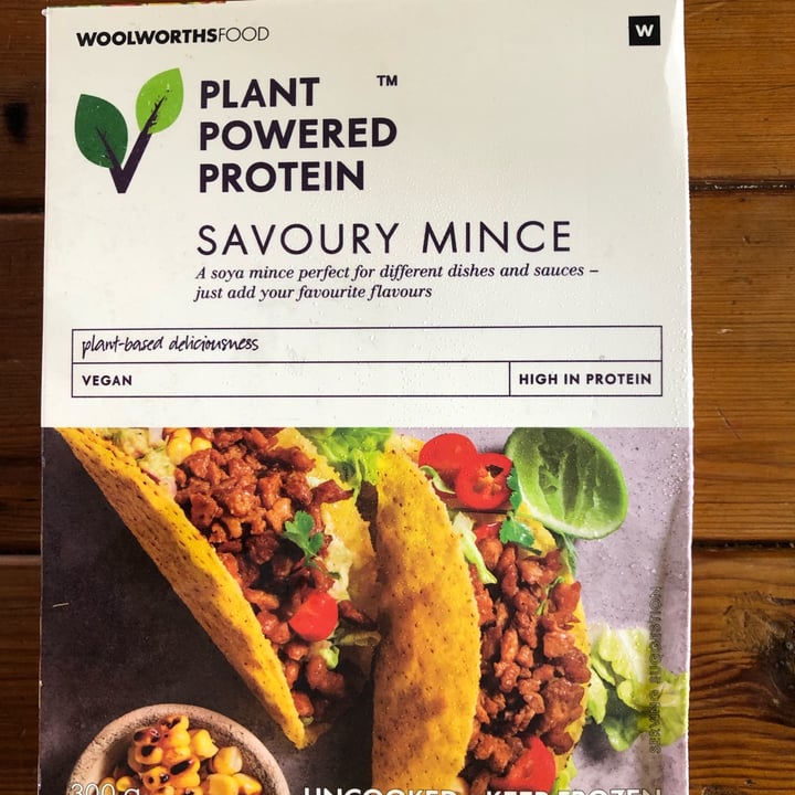 Woolworths Food Plant Powered Protein Savoury Mince Review abillion