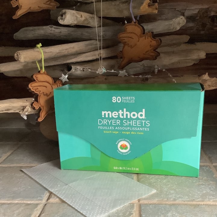 method Dryer Sheets Beach Sage Review abillion