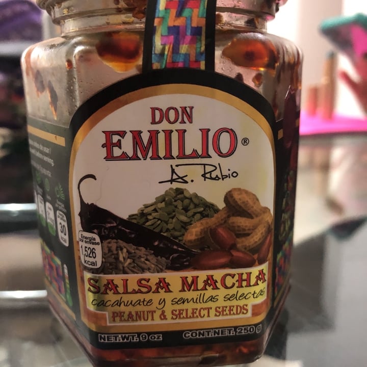 Don emilio Salsa Macha cacahuate Y Semillas Selectas Reviews abillion