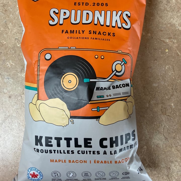 Spudniks Kettle Chips Maple Bacon Reviews abillion