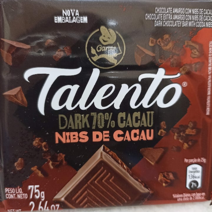 Garoto Talento Nibs de Cacau Review abillion