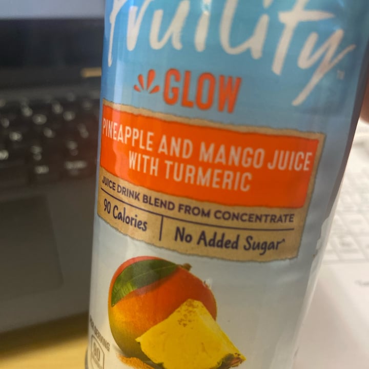 Dole Fruitify Glow Pineapple Juice and Mango with Turmeric Review