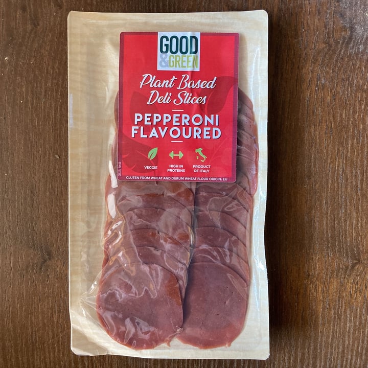 Good & Green Plant Based Deli Slices Pepperoni Flavoured Review abillion