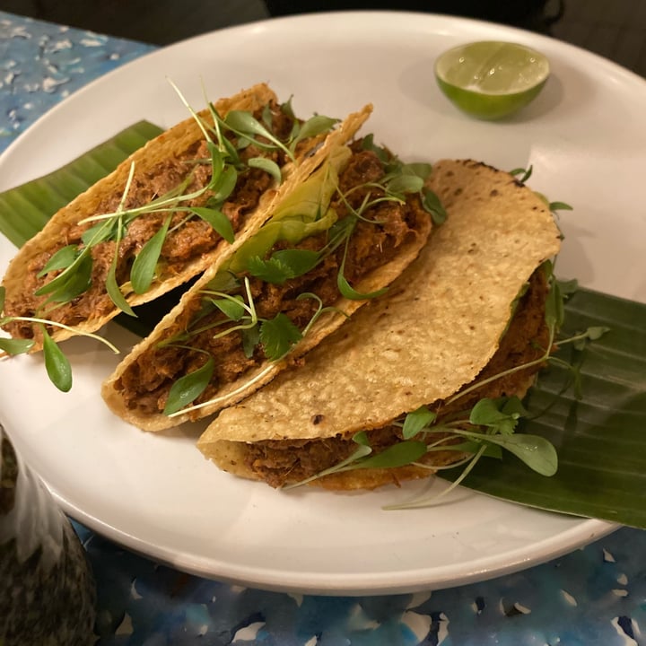 review photo of Analogue Jackfruit Tacos shared by @hownowbrownkow on 05 Jan 2022 - review