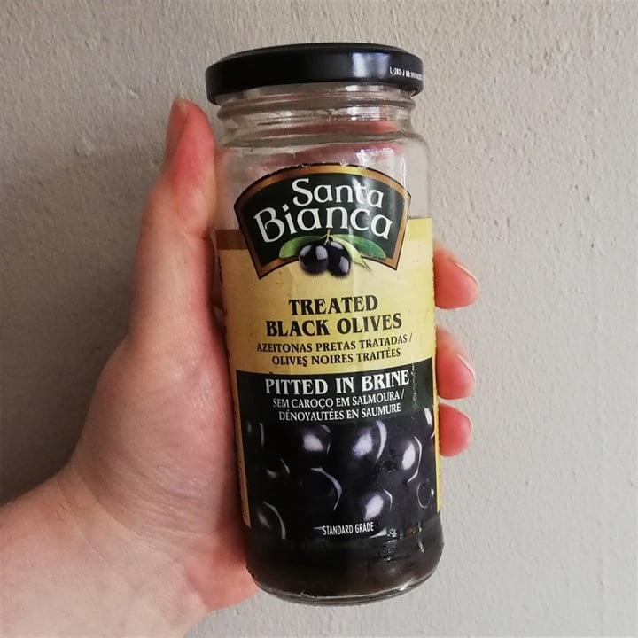 Santa bianca Treated Black Olives Review abillion