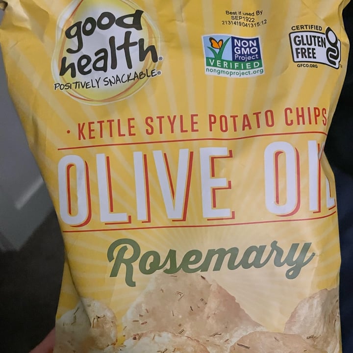 UTZ Snacks Good Health Rosemary Kettle Chips Review abillion