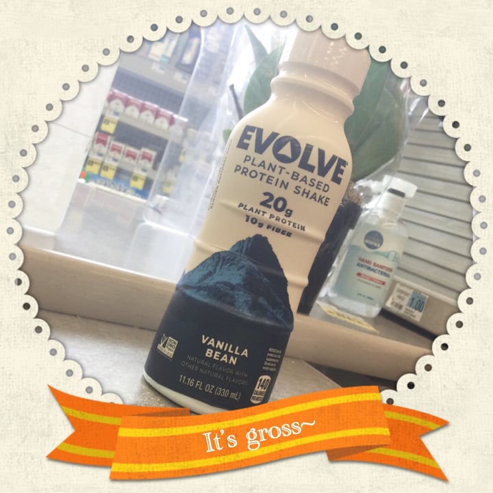 Evolve Plant based vanilla bean protein shake Review abillion