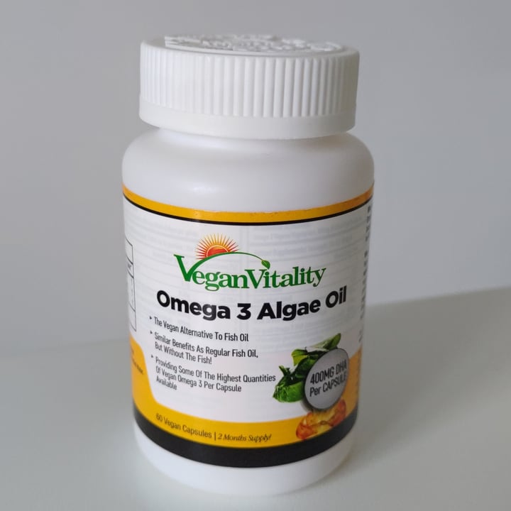 Vegan Vitality Omega 3 Algae Oil Review abillion