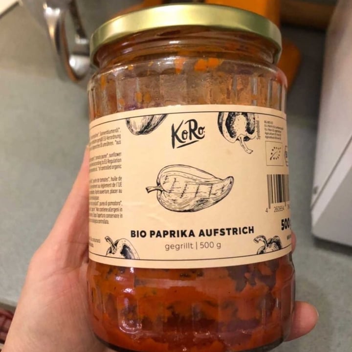 Koro Bio paprika aufstrich Review | abillion