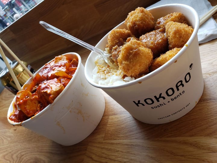 KOKORO Glasgow Tofu Katsu Curry With Noodles & Tofu With Rice Reviews