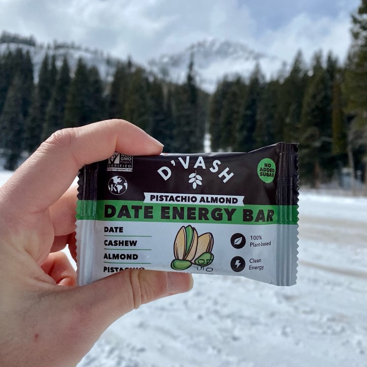 D’vash Organics Pistachio Almond Date Energy Bar Reviews abillion